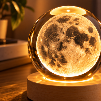 Luna de Cristal 3D
