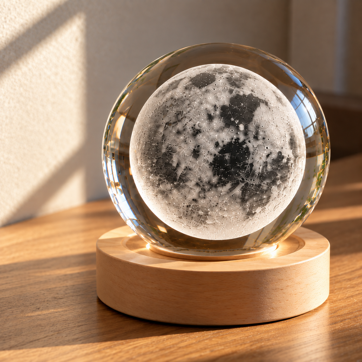 Luna de Cristal 3D